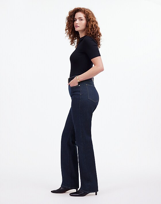 Madewell The Curvy '90s Straight Jean Norman Wash