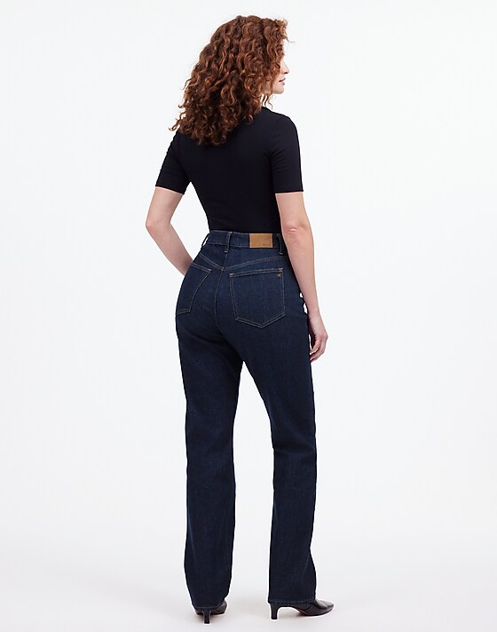 Madewell The Curvy '90s Straight Jean Norman Wash