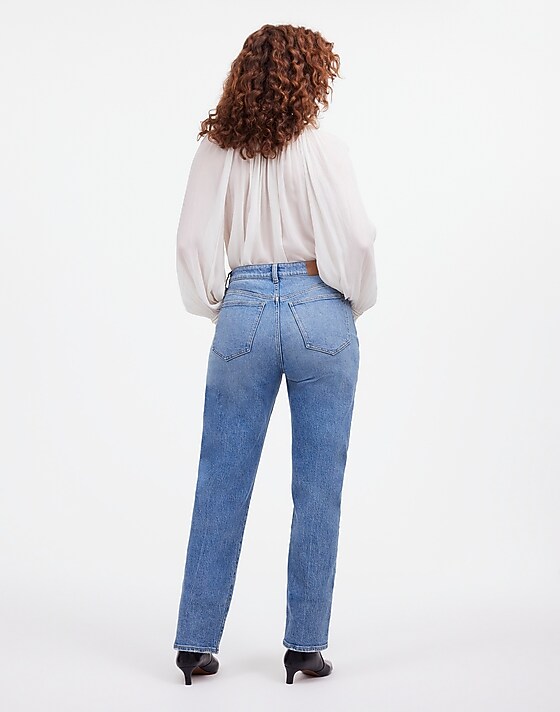 Madewell The Curvy '90s Straight Jean Rondell Wash