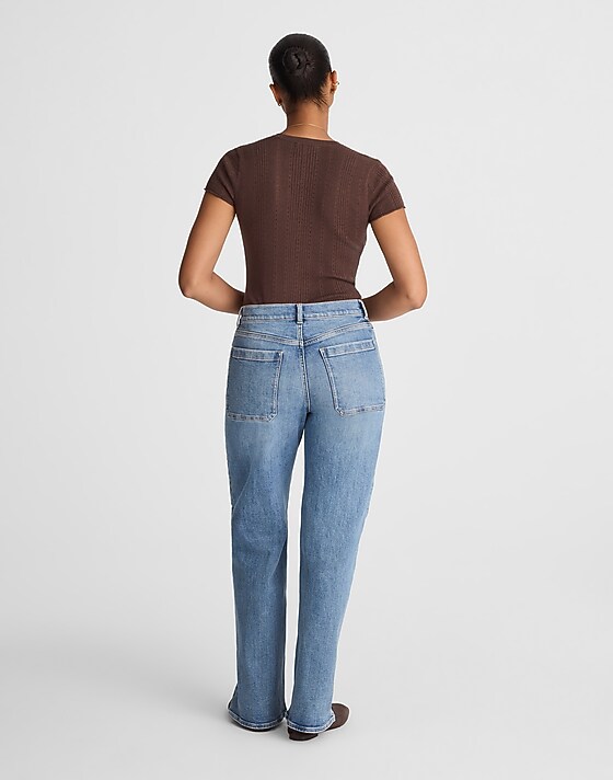 Madewell The Curvy Emmett Wide-Leg Jean Atlin Wash