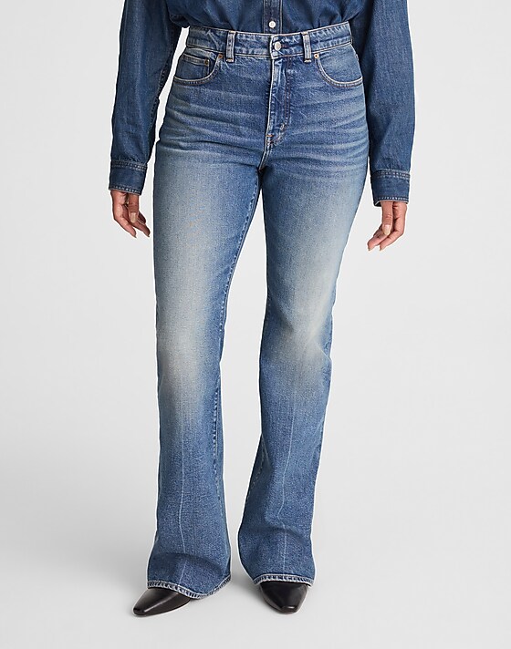 Madewell The Curvy Vintage Flare Jean Bouvier Wash