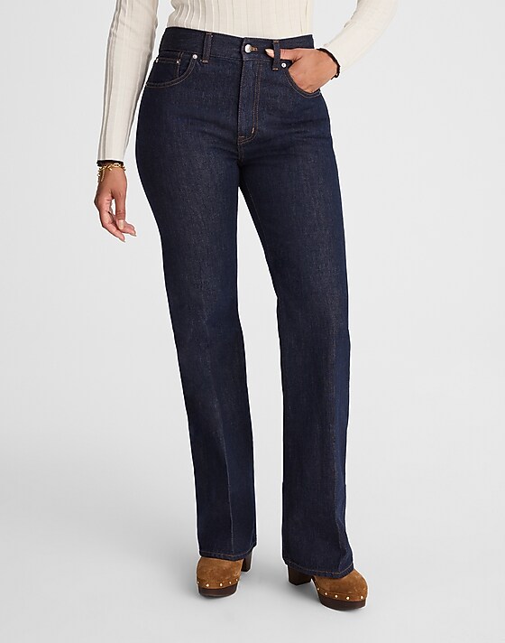 Madewell The Curvy Vintage Flare Jean Rinse Wash