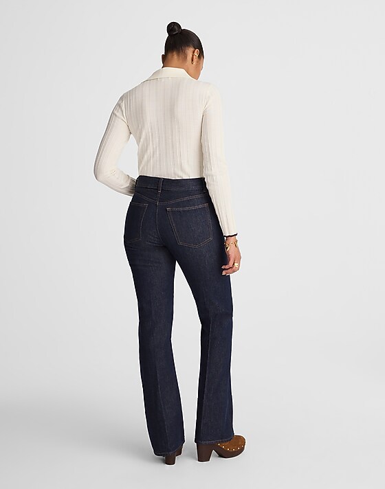 Madewell The Curvy Vintage Flare Jean Rinse Wash