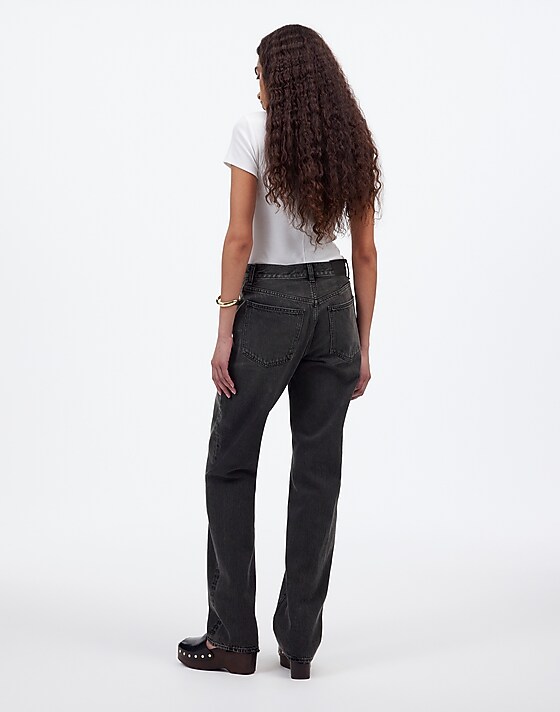 Madewell The Dean Easy Straight Jean Ripley Wash