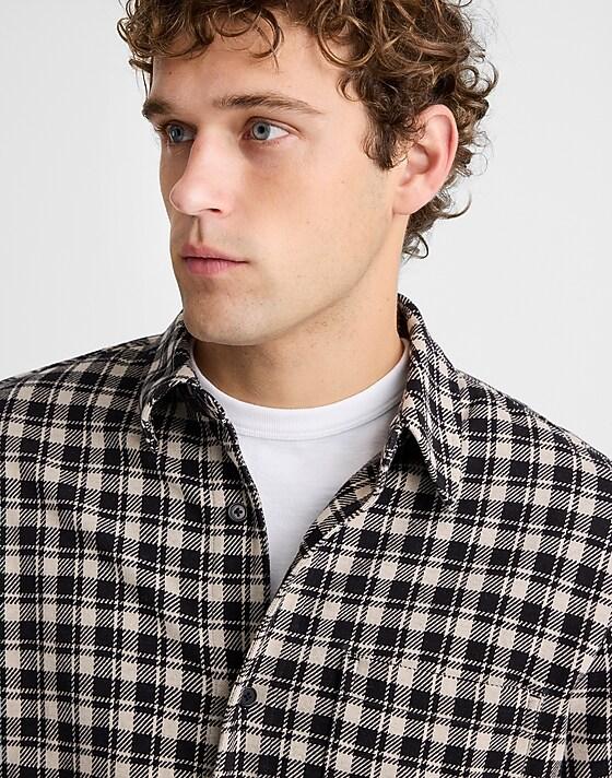 Madewell The Devoe Knit Shirt Charcoal