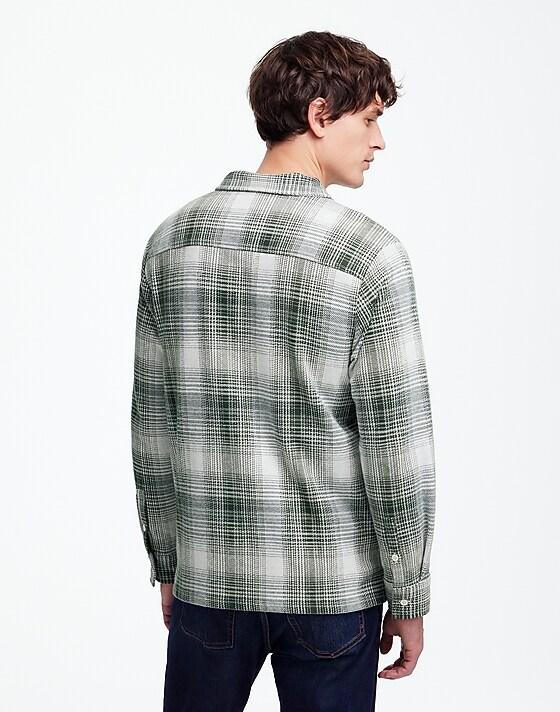 Madewell The Devoe Knit Shirt Luxury Forest