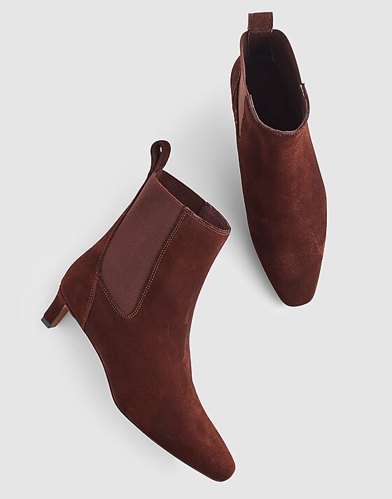 Madewell The Dimes Chelsea Boot Chocolate Raisin