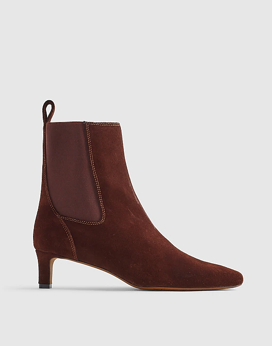 madewell The Dimes Chelsea Boot chocolate raisin