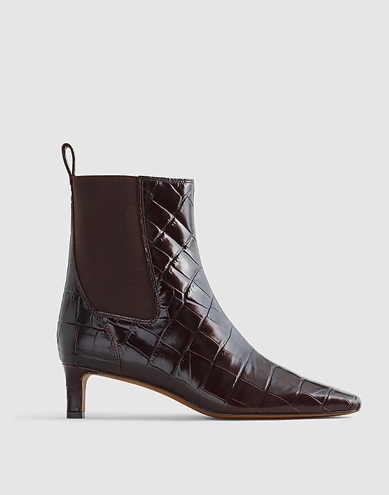 madewell The Dimes Chelsea Boot coffee bean