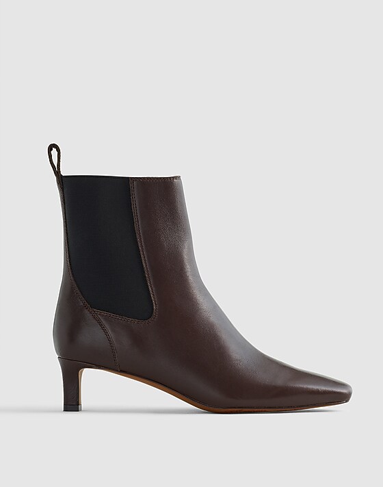 madewell The Dimes Chelsea Boot turkish coffee