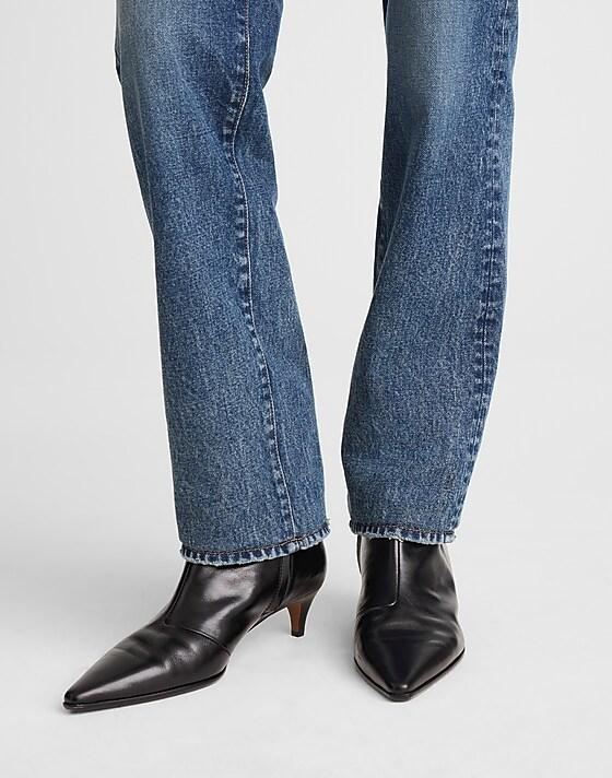 Madewell The Emilie Ankle Boot True Black