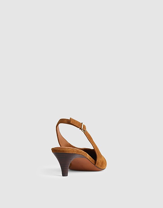 Madewell The Emilie Slingback Pump Russet
