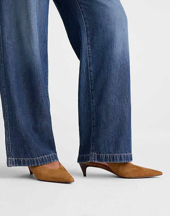 Madewell The Emilie Slingback Pump Russet