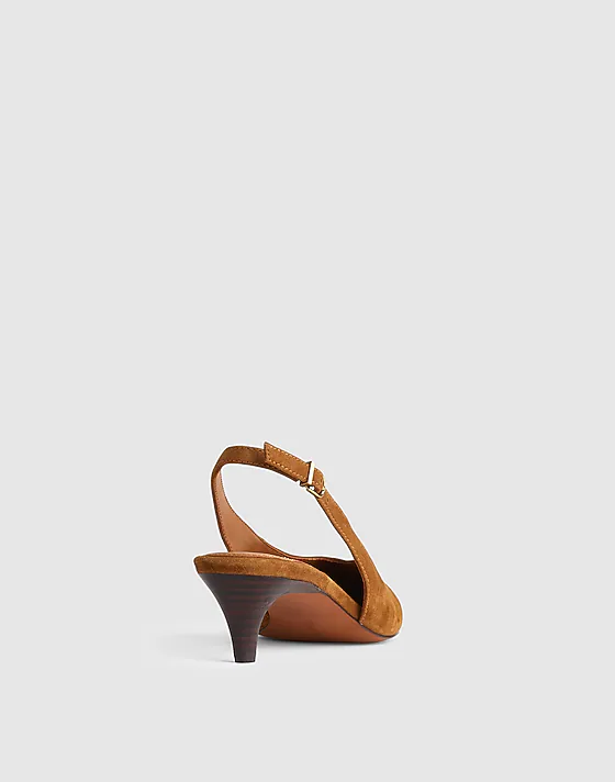 Madewell The Emilie Slingback Pump Russet