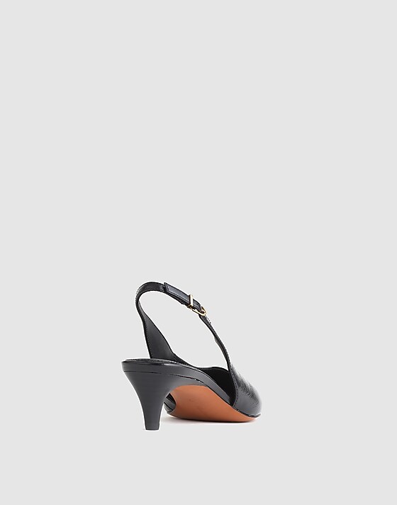 Madewell The Emilie Slingback Pump True Black