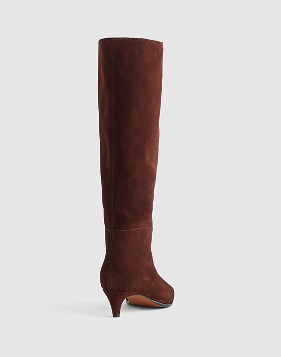 Madewell The Emilie Tall Boot Chocolate Raisin