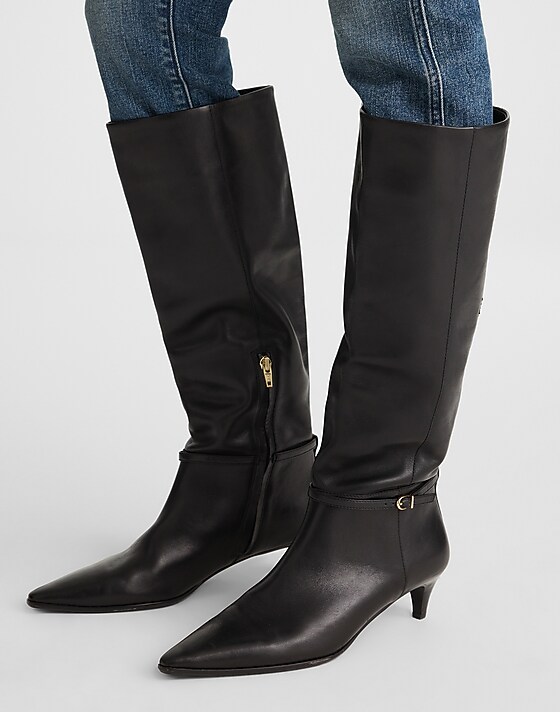 Madewell The Emilie Tall Boot True Black
