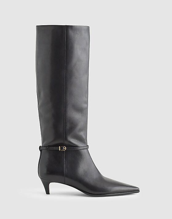 madewell The Emilie Tall Boot true black