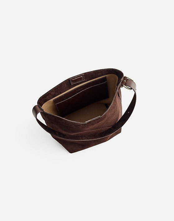 Madewell The Essential Bucket Tote Dark Carob