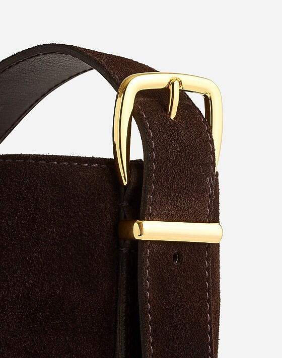 Madewell The Essential Bucket Tote Dark Carob