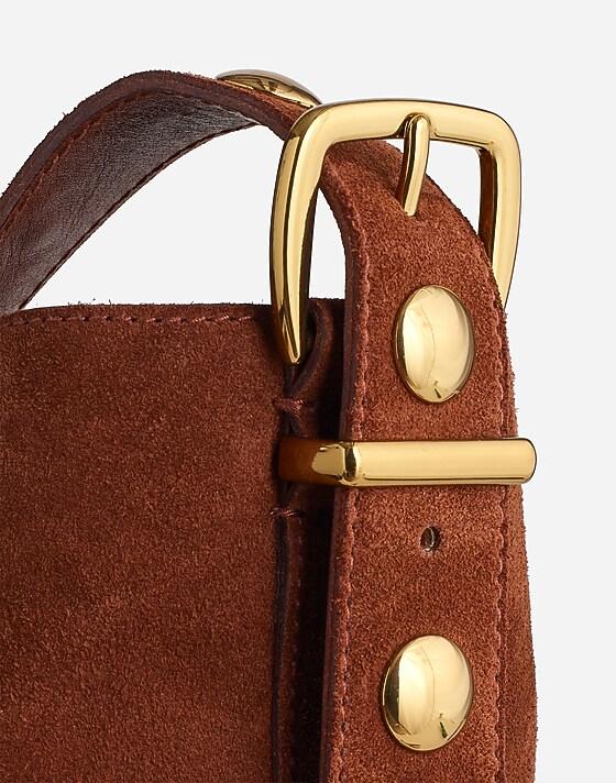 Madewell The Essential Bucket Tote Soft Mahogany