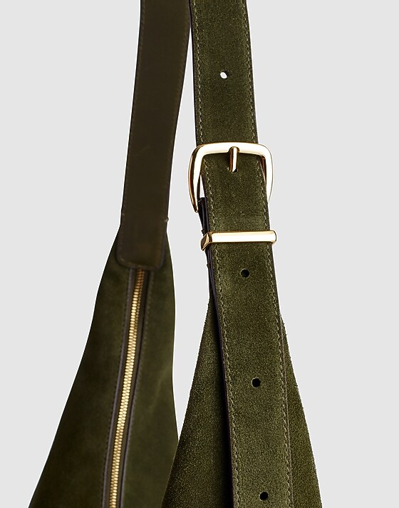 Madewell The Essential Curve Shoulder Bag Loden