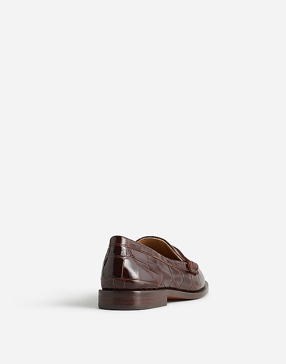 Madewell The Grayson Penny Loafer Chocolate Raisin