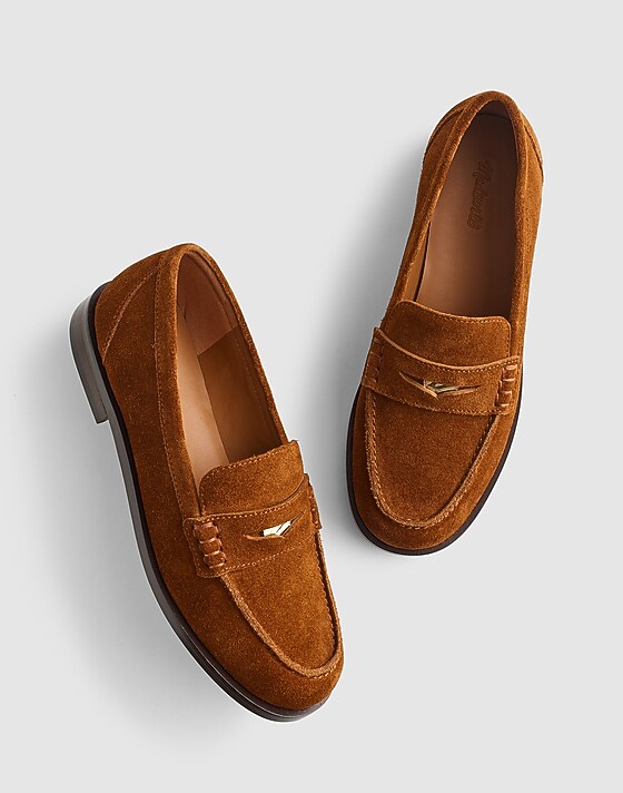 Madewell The Grayson Penny Loafer Russet