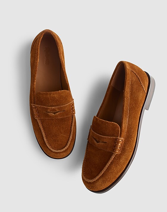 Madewell The Grayson Penny Loafer Russet