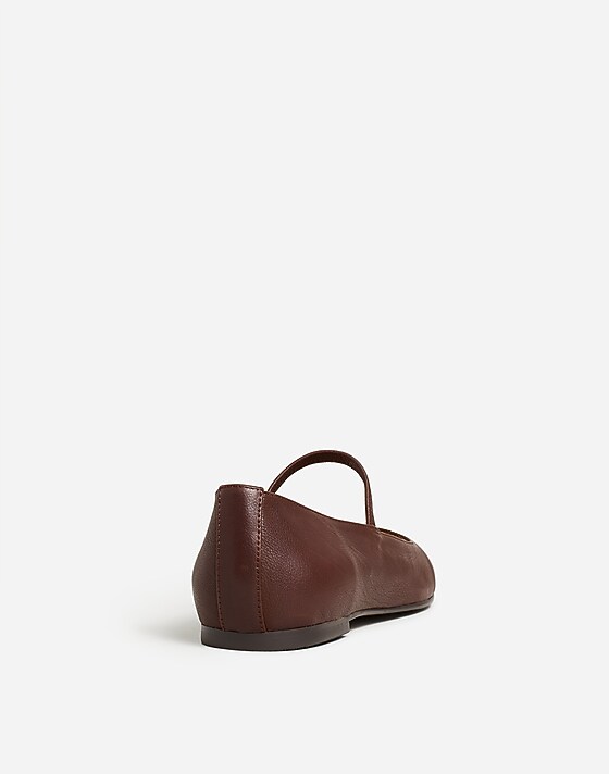 Madewell The Greta Ballet Flat Chocolate Raisin