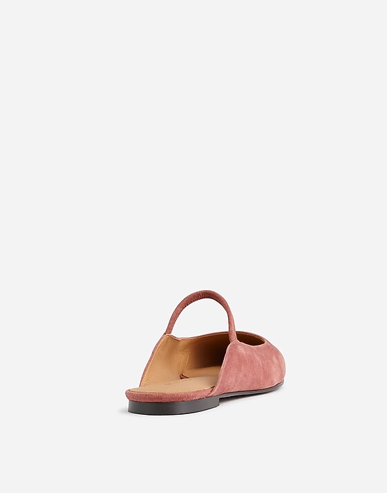 Madewell The Greta Ballet Flat Mule Withered Rose