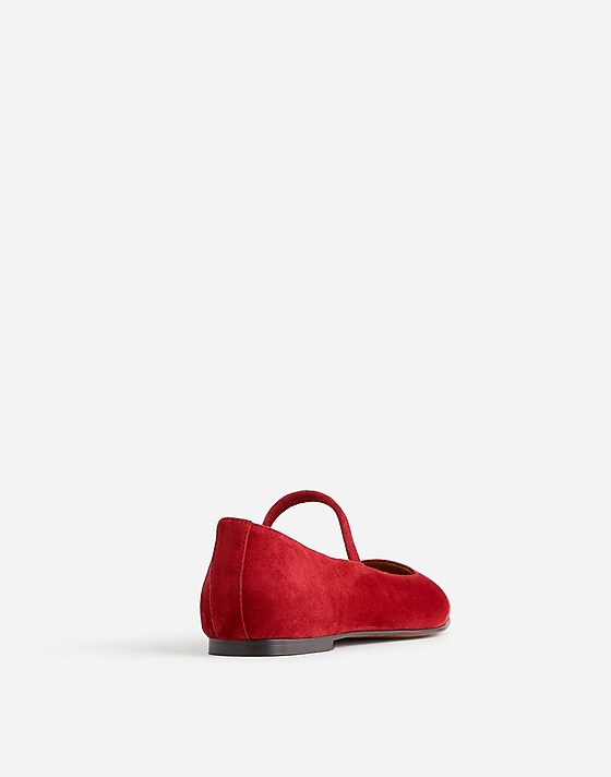 Madewell The Greta Ballet Flat Ruby Port