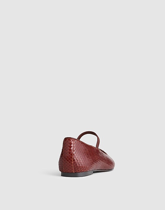 Madewell The Greta Ballet Flat Stained Rosewood