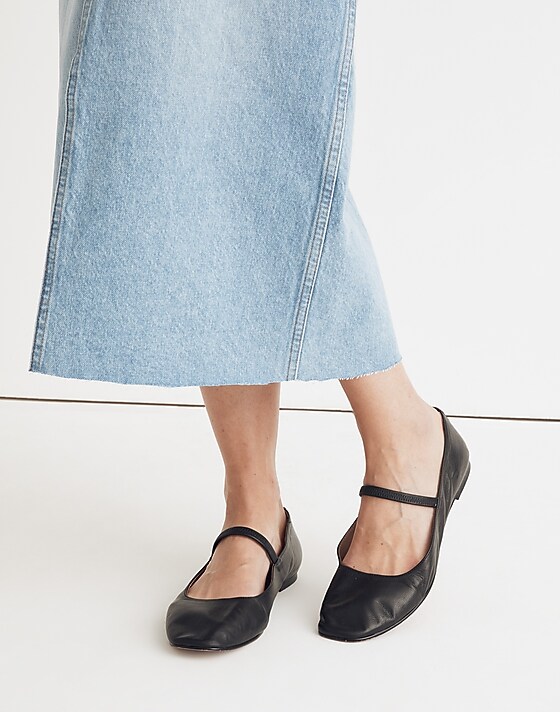 Madewell The Greta Ballet Flat True Black
