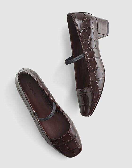 Madewell The Greta Pump Coffee Bean