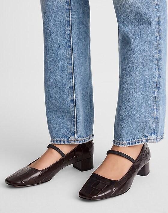 Madewell The Greta Pump Coffee Bean