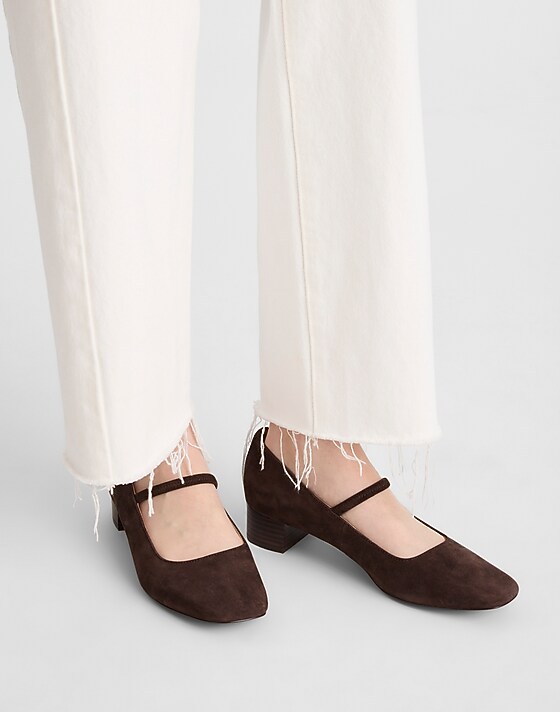 Madewell The Greta Pump Dark Roast