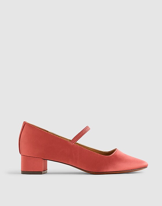 madewell The Greta Pump faded rose