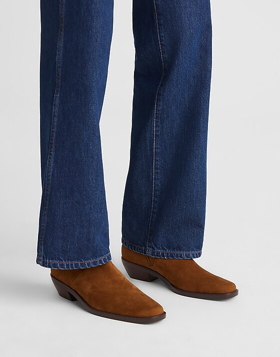 Madewell The Idris Ankle Boot Russet