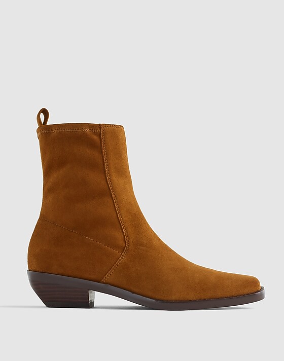 madewell The Idris Ankle Boot russet