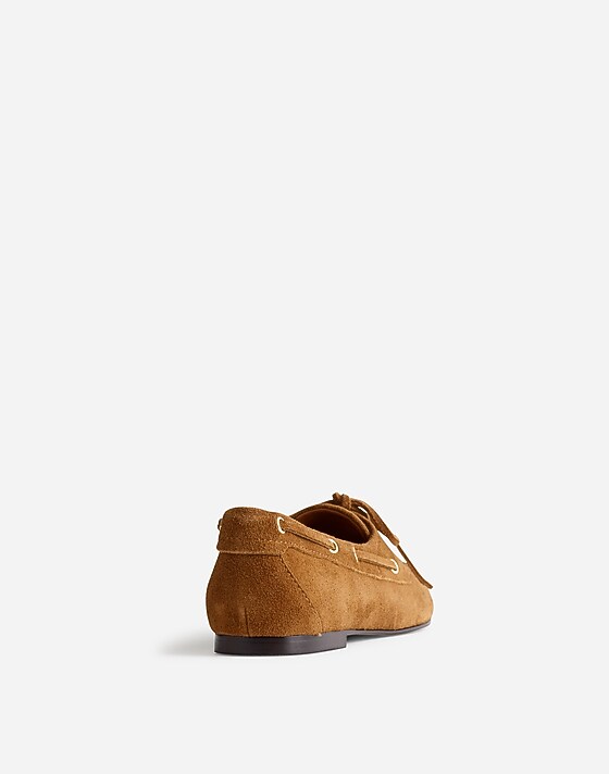 Madewell The Jamie Boat Shoe Dried Acorn