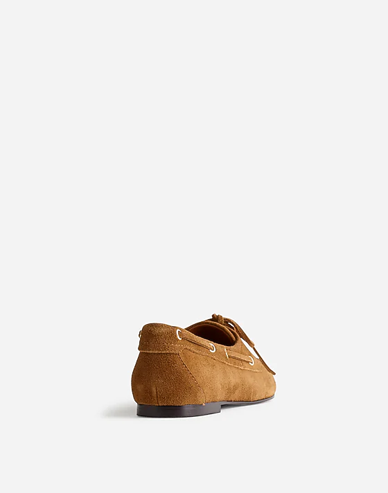 Madewell The Jamie Boat Shoe Dried Acorn