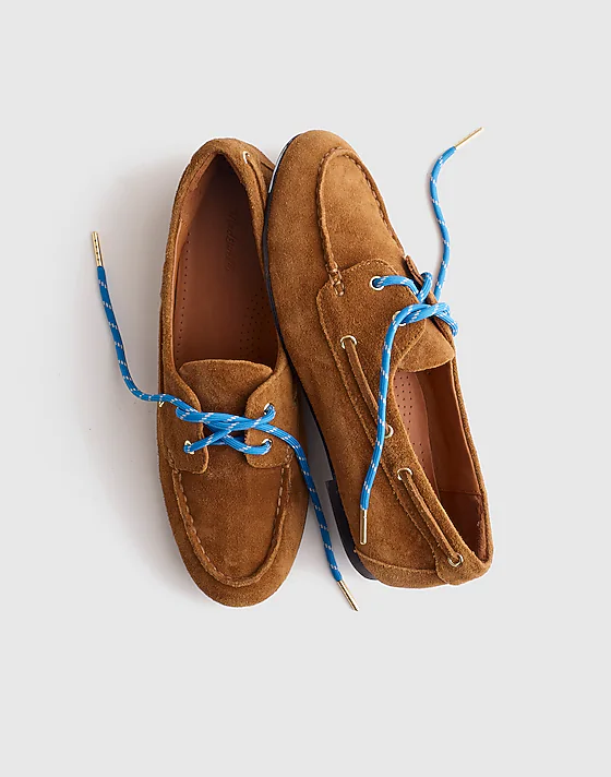 madewell The Jamie Boat Shoe dried acorn
