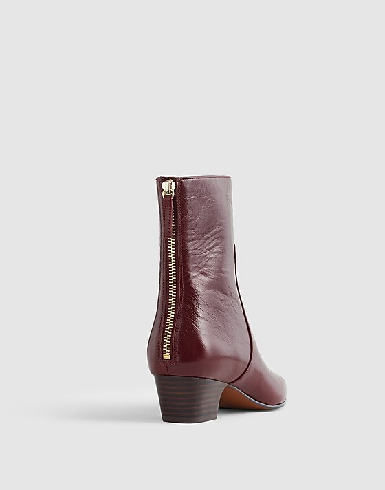 Madewell The Lexie Ankle Boot Aged Wine