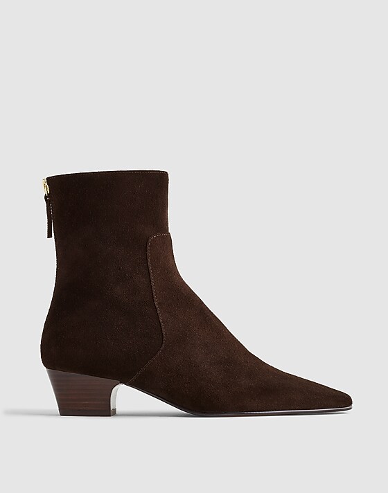 madewell The Lexie Ankle Boot dark carob