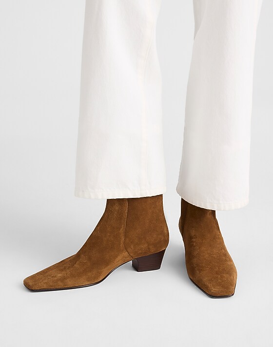 Madewell The Lexie Ankle Boot Warm Chestnut