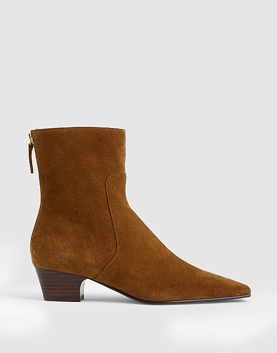 madewell The Lexie Ankle Boot warm chestnut