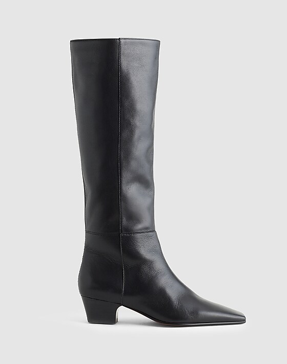 madewell The Lexie Tall Boot true black