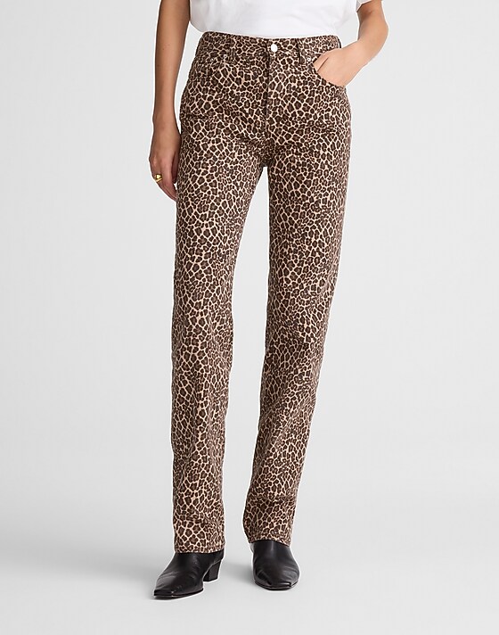 Madewell The Longline Straight Jean Dark Mocha