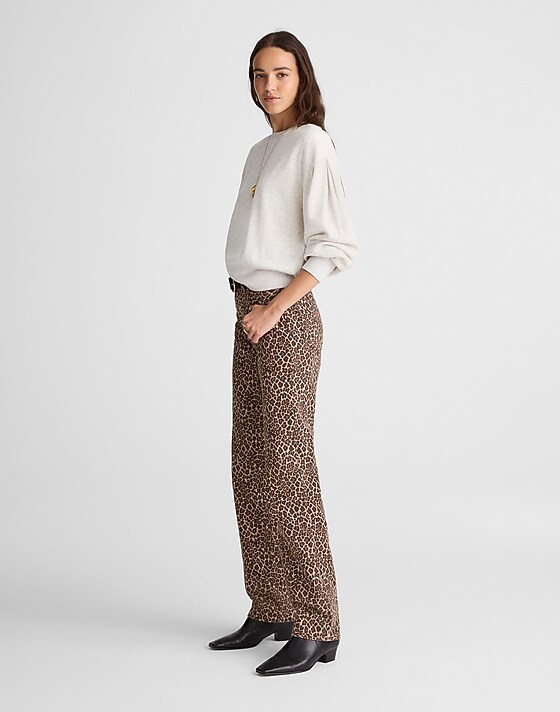 Madewell The Longline Straight Jean Dark Mocha